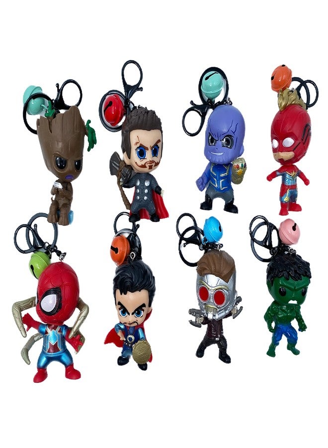 Buko Titan Hero Series Exclusive Small Action Figure for Party Decorations and Kids Collectibles Superhero Toys Keychains for Car, Bike & Backpack (Hulk) - Image 3